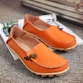 thumbnail image 5 of Women's Comfortable Loafers Casual Round Toe Moccasins Driving Flats Soft Walking Shoes Women Slip Ons, 37, 5 of 8