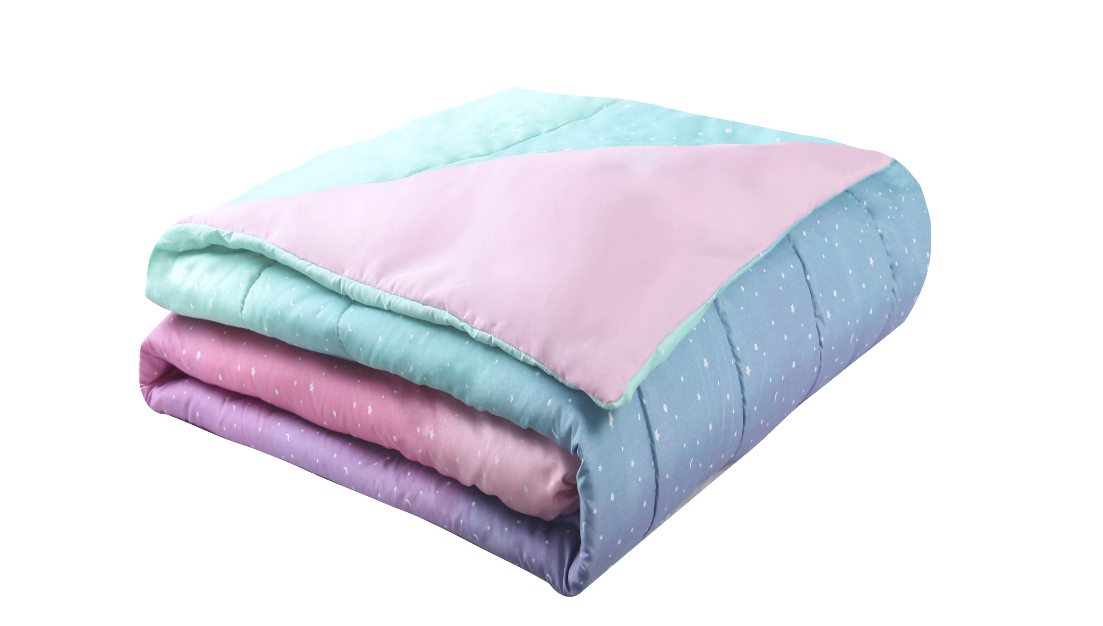 Jada Celestial Ombre Pink 4-Piece Microfiber Comforter Set - Full