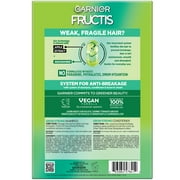 (3 pack) Garnier Fructis Grow Strong Shampoo & Conditioner For Stronger, Healthier, Shinier Hair, 1 kit