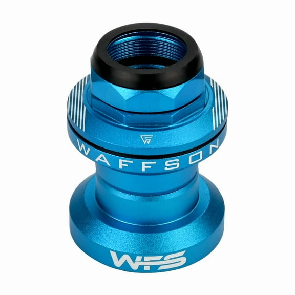 WFS AH.47 1 inch Threaded Headsets Bearing External Cup , Blue, HS09ZQBLU