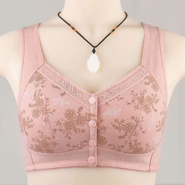 Sujetador de encaje para mujer Cobertura completa Empuje hacia arriba Sujetador Relleno Transpirable Fácil de cerrar Ropa interior Hugtrwg Para estrenar