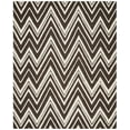 thumbnail image 2 of SAFAVIEH Cambridge Sam Geometric Wool Area Rug, Brown/Ivory, 8' x 10', 2 of 8