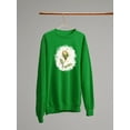thumbnail image 3 of Artshine Ladybug Lane Sweatshirt Women -Sillier Than Sally Designs, Female 5X-Large, 3 of 4