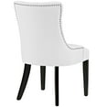 thumbnail image 4 of Modway Regent Dining Side Chair Vinyl Set of 2 in White, 4 of 5