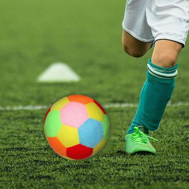 Ballon Indoor Enfant Ballon Football Mousse Souple - 25cm - Intérieur Et Extérieur - Enfant Sécuritaire Ballon Gonflable 25cm