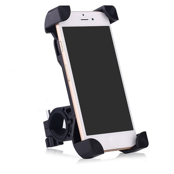 BESTYASH Bike Mount Phone Holder, Universal, Black, Stable Design, Easy Demount, Hands-Free Use