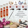 thumbnail image 3 of Myrrh Scented Incense Sticks & Backflow Incense Cones for Waterfall Combo Pack - 60 Insence-Sticks + 30 Backflow Cones - Insents - Incense Waterfall Cones - Inscense, 3 of 9