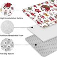 thumbnail image 5 of White Christmas Santa and Character Pattern Bathroom Rugs Sets 3 Piece,Toilet Cover Set,Absorbent Non Slip Bathroom Mats Sets with U-Shaped Contour Rug Toilet Rug Set, 5 of 5