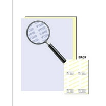 Laser Print Security Paper (SGP-24-R), Bond Blue 24-lb, 11" x 17", 1000 SHEETS / DOUBLE-PACK, YIELDS 500 SETS