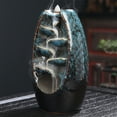 thumbnail image 4 of Kingsglen Ceramics Waterfall Incense Burner/Backflow Incense Burner/Incense Holder (Starry Sky), 4 of 6