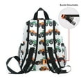 thumbnail image 5 of FORMRS School Backpack with Front Zippered Pocket 12" Student Travel Daypack, Orange Truck Pattern, 5 of 6