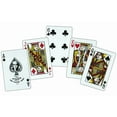 thumbnail image 4 of Kem Arrow Back 2 Decks Plastic Bridge Size Poker Playing Cards Black & Gold, 4 of 4