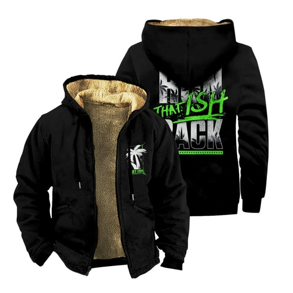 Jey Uso That Ish Zipper Jacket Long Sleeve Winter Parka Women Men Casual Fashion Coat