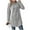 Gray, variant on Stamzod Womens Fall Fashion 2025 Pullover Hoodies Long Sleeve Casual Hoodie with Pocket Solid Color Hooded Sweatshirt for Women Navy S
