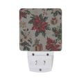 thumbnail image 5 of Yayeee LED Night Light for The Home Plug in With Light Sensors 2 Pack, Christmas Poinsettia, 5 of 6