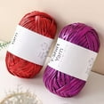 thumbnail image 4 of 200g Shiny Metallic Cloth Yarn, Hand-Knitted DIY Materials, Crochet Roving Yarn, Suitable for Making Crochet Backpacks, Cushions, Shoes, Storage Baskets, Handicrafts, Yarn Balls for Hairbands and Othe, 4 of 10