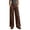 Coffee, variant on Womens Jeans Pants for Women Button Zip Fly Patch Pocket Wide Leg Plus Size Denim Pants Raw Cuff Hem High Waist Casual Jeans for Daily Outfit,Wine,M-XXXL