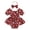Red, variant on Elippeo Baby Girls Summer 3 6 12 18 Months Romper Dress Short Sleeve Daisy Print Sweet Romper with Headband