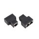 thumbnail image 5 of Divisor De Extensión De Red, 2 Paquete RJ45 Ethernet Cable Divisor Conector Adaptador De Red 1 A 2 Puertos Interfaz De Adaptador De Toma De Socket Femenino Distribuidor De Red De, 5 of 7