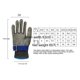 thumbnail image 5 of Guantes resistentes a cortes, guantes anticortes, protección de seguridad, resistentes a los cortes de alambre de acero inoxidable, guantes de cocina para cortar carne y metal, aptos para tallado de, 5 of 8