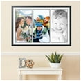thumbnail image 2 of ArtToFrames Collage Photo Picture Frame with 3 - 12x24 Openings, Framed in Black with Super White and Black Mats (CDM-3926-65), 2 of 8