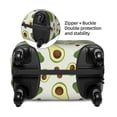 thumbnail image 2 of Disketp Green Avocado Elastic Travel Luggage Cover Travel Suitcase Protective Cover For Trunk Case Apply To 18''-32'' Suitcase Cover-X-Large, 2 of 7