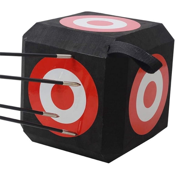 6 Sided EVA Archery Aiming Cube Target Outdoor Recurve Straight Bow Equipment Accessories