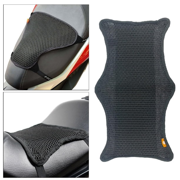 Cojín de asiento de motocicleta Macarena Reduce presión y Fatiga XL