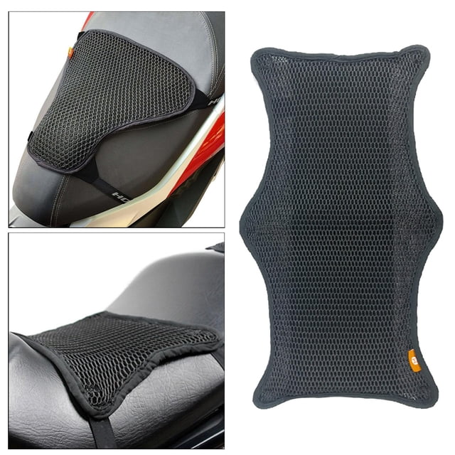 Motorcycle Seat Cushion Rear Protector Fits Most layer XL