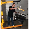 thumbnail image 6 of Performance Tool W41036 3/4-Ton Engine Leveler w/ Crank Handle, Three-Position Chain, Drop-Forged Steel Hooks, Yellow, 6 of 8