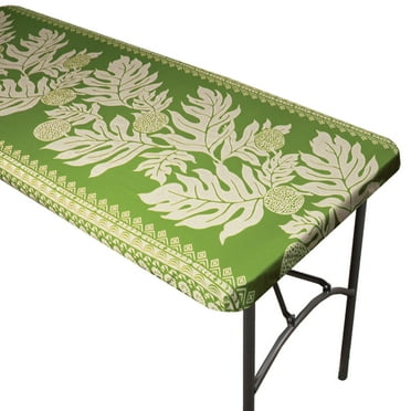Hi Kalama Collection 72" x 30" Home Decor Sage Tablecloth