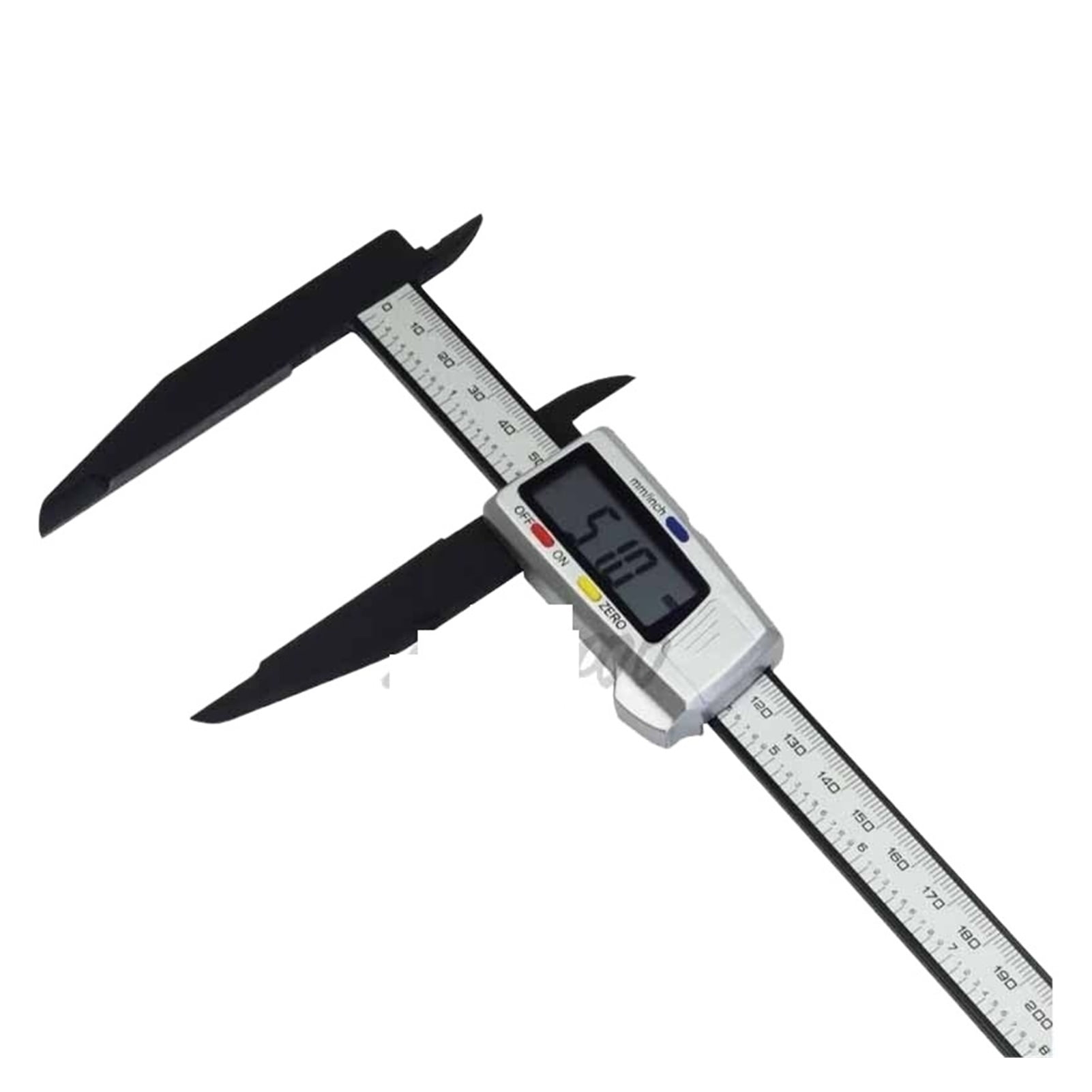 300mm 200 Electronic Digital Caliper LCD Plastic Vernier Caliper Long Jaw Micrometer Inner Outer Diameter Gauge Measuring Tools