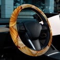 thumbnail image 6 of Shell 14.5 Inch Printing PVC Leather Car Wheel Cover, Steering Wheel Cover, Auto Accessories, 6 of 6