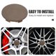 thumbnail image 3 of WEUVEB Car Wheel Hub Covers Café Fabricadas En ABS Con Elegante Y Fácil Instalación, 3 of 6