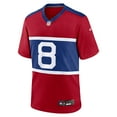 thumbnail image 2 of Men's Nike Daniel Jones Century Red New York Giants Alternate Player Game Jersey, 2 of 6