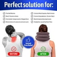 thumbnail image 4 of Cervical Neck Traction Device for Alleviating Chronic Neck and Shoulder Pain - Inflatable Neck Stretcher Collar for Home Use, 4 of 11