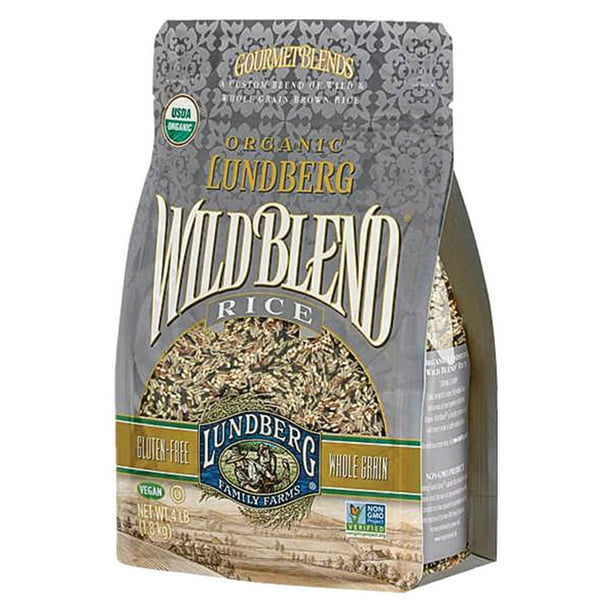 Lundberg Family Farms Organic Rice Wild Blend Case of 6 2 lb