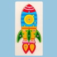 thumbnail image 3 of Rompecabezas de 3D Rompecabezas Rompecabezas Tablero de construcción de aprendizaje Bloques de juguetes educativos para y niñas Cohete CUTICAT Rompecabezas, 3 of 7