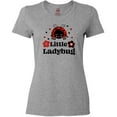 thumbnail image 3 of Inktastic Little Ladybug with Flowers Women's T-Shirt, 3 of 5