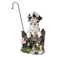 thumbnail image 3 of Estatua de perro, adorno de perro, resina coleccionable, decoración creativa para perros, estatuilla para exteriores, para balcón, césped, jardín, Estilo A, 3 of 8