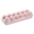 thumbnail image 2 of Clearance! FNGZ Food Storage Egg Tray Holder Egg Storage Box Refrigerator Crisper Storage Container Pink, 2 of 3