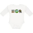 thumbnail image 3 of Inktastic Hiking Eat Sleep Hike Boys or Girls Long Sleeve Baby Bodysuit, 3 of 5