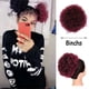 thumbnail image 3 of Vogacara Moño de cola de caballo con cordón Afro Puff para cualquier ocasión Clip de cola de caballo Afro sintético de amplia aplicación Cuidado del cabello Marrón Negro, 3 of 6