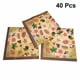 thumbnail image 4 of FELTECHELECTR 40 servilletas de fiesta estampadas para Acción de Gracias, con diseño de hojas de arce., 4 of 7