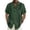 Green, variant on LRGSHF Men's Short Sleeve Button Down Shirts Daily Stripe Tops Summer Soft Holiday Shirt with Pocket Beach Novelty Wear