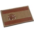 thumbnail image 2 of Applique Patch DIY Spanish Flag Sew on Patch Embroidery Patch with Magic Sticker, 2 of 9