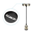 thumbnail image 5 of Kit de placa de luz de techo Uxcell de 90 mm (3.5 pulgadas), 4 juegos de soporte de montaje para lámparas colgantes con tuercas de tornillo, 5 of 5