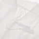 thumbnail image 4 of Vestido bohemio de gasa lisa, estilo minivestido playero con hombros descubiertos LL Blanco, 4 of 9