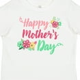 thumbnail image 4 of Inktastic Happy Mothers Day with Flowers Boys or Girls Toddler T-Shirt, 4 of 5
