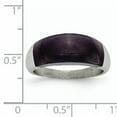 thumbnail image 6 of Chisel Stainless Steel 8mm Black Cat's Eye Ring, 6 of 6